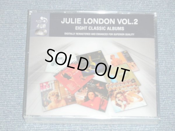 画像1: JULIE LONDON - VOL.2/EIGHT CLASSIC ALBUMS  ( SEALED ) / 2014 EUROPE "BRAND NEW SEALED" 4-CD's Set