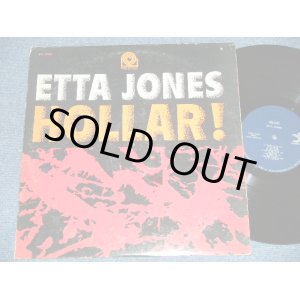 画像: ETTA JONES -  HOLLAR!  ( Ex/Ex+++)  / 1964 Version  US AMERICA 3rd Press "DARK BLUE with SILVER print TRIDENT logo Oon RIGHT Label" MONO Used LP
