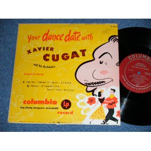 画像: XAVIER CUGAT - YOUR DANCE DATE WITH XAVIER CUGAT (Ex/Ex ) / 1953 US AMERICA ORIGINAL "MAROON Label"  MONO Used 10" LP 