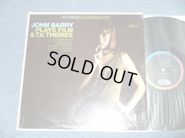 画像1: JOHN BARRY - PLAYS FILM & T.V. THEMES ( MINT-/Ex+++ ) / 1965 US AMERICA ORIGINAL STEREO Used  LP 