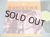 画像: ERIC DOLPHY - AT THE FIVE SPOT, VOL.1 ( Ex+/+/MINT- ) / Early 1970's  US AMERICA "Lime GREEN  Label" Used LP