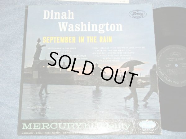 画像1: DINAH WASHINGTON -  SEPTEMBER IN THE RAIN ( Ex+/Ex++ ) / 1961 US AMERICA ORIGINAL  MONO  Used LP