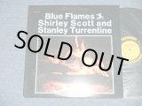 画像: SHIRLEY SCOTT and STANLEY TURRENTINE -  BLUE FLAMES  ( Ex+++/MINT ）　/ 1988 US AMERICA Reissue Used LP 