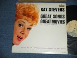 画像: KAY STEVENS - NOT SO GREAT SONGS THAT WERE LEFT OUT OF GREAT MOVIES  ( Ex++/MINT- ) / 1963 US AMERICA ORIGINAL "AUDITION LABEL PROMO"  MONO Used LP