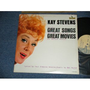 画像: KAY STEVENS - NOT SO GREAT SONGS THAT WERE LEFT OUT OF GREAT MOVIES  ( Ex++/MINT- ) / 1963 US AMERICA ORIGINAL "AUDITION LABEL PROMO"  MONO Used LP