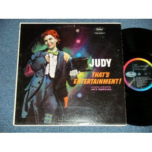 画像: JUDY GARLAND  - JUDY'S THAT'S ENTERTAINMENT  ( Ex/Ex+ Looks:Ex ) / 1960 US AMERICA ORIGINAL 1st Press "BLACK with RAINBOW Ring 'CAPITOL' Logo on LEFT Label" MONO Used  LP