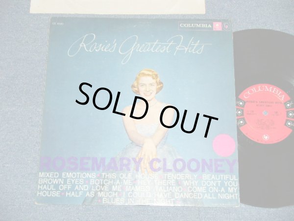 画像1: ROSEMARY CLOONEY - ROSIE'S GREATEST HITS ( Ex+,Ex/Ex- ~Ex)  / 1958 US AMERICA ORIGINAL 1st press "6 EYE'S Label" MONO Used LP 