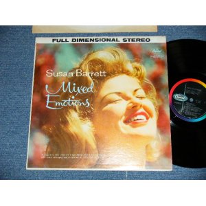 画像: SUSAN BARRETT - MIXED EMOTIONS ( Ex+/Ex+++ ) / 1959 US AMERICA ORIGINAL 1st press "BLACK with RAINBOW RING 'CAPITOL' Logo  on LEFT Label"  STEREO Used LP 