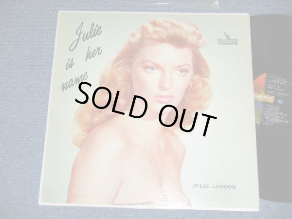画像1: JULIE LONDON - JULIE IS HER NAME ( DEBUT ALBUM ) ( :2nd press NON CREDIT "STEREO" Logo on FRONT COVER Version"  and 1st Press Label" and " UN GLOSSY Jacket" ) ( Ex+/Ex++ : EDSP,STEAROFC)  /   1960 US AMERICA ORIGINAL STEREO Used  LP 
