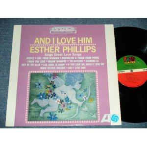 画像: ESTHER PHILLIPS - AND I LOVE HIM  ( Ex+++/Ex+++ : EDSP ) / 1969 Version  US ORIGINAL 3rd press "GREEN & ORANGE Lbel""1841 BROADWAY" Label Used LP 