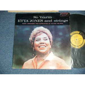 画像: ETTA JONES -  SO WARM   ( Ex+/Ex++)  / 1963 Version  US AMERICA Later  Press Label "YELLOW Label"  MONO Used LP