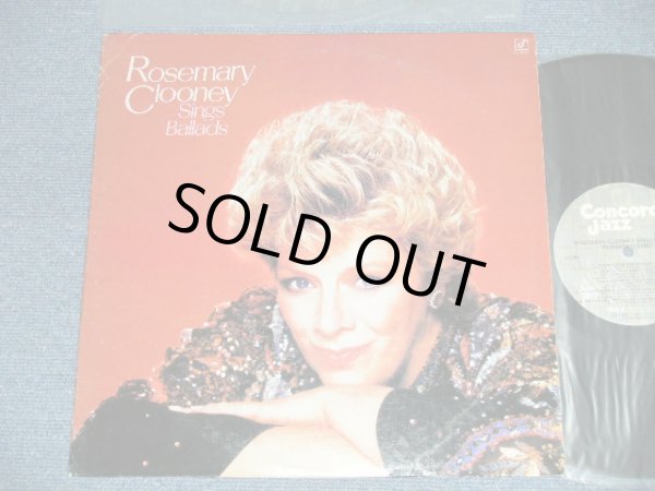 画像1: ROSEMARY CLOONEY - SINGS BALLADS  ( Ex+/MINT- ) / 1985 US AMERICA ORIGINAL Used LP