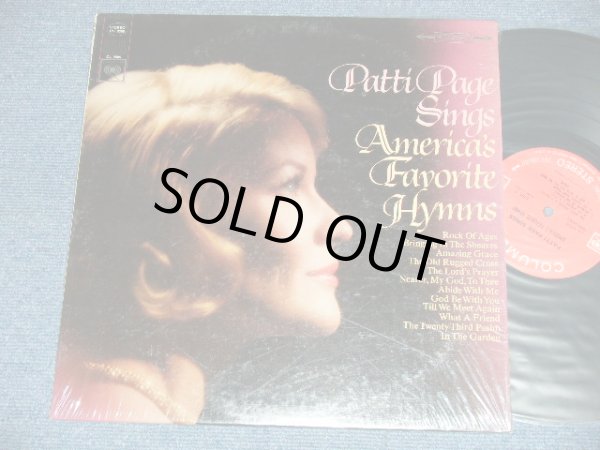 画像1: PATTI PAGE -  SINGS AMERICA'S FAVORITE HYMNS  ( MINT-/Ex+++ Looks:Ex++  ) /1966 US AMERICA ORIGINAL 360 Sound Label  STEREO Used LP  