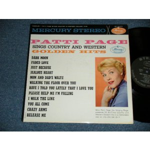 画像: PATTI PAGE - SINGS COUNTRY AND WESTERN GOLDEN HITS ( Ex++/Ex++ )  /1961 US AMERICA ORIGINAL STEREO Used LP