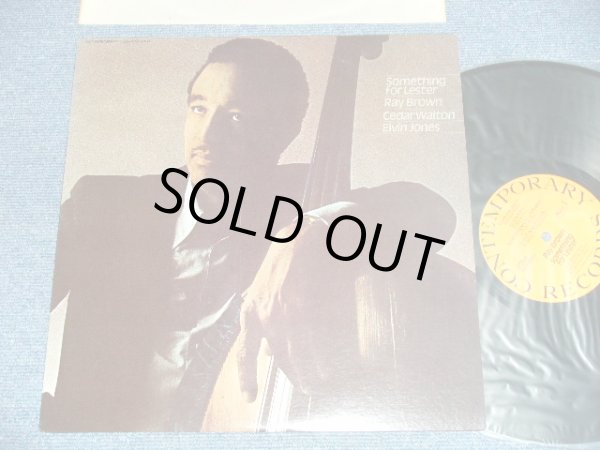 画像1: RAY BROWN + CEDAR WALTON + ELVIN JONES - SOMETHING FOR LESTER  ( Ex+++/MINT-)　/ 1978  US AMERICA  ORIGINAL  Used LP 