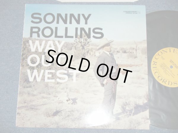 画像1: SONNY ROLLINS - WAY OUT WEST ( MINT-/MINT- A-2:Ex+++)  /  US AMERICA REISSUE Used LP