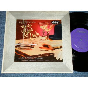 画像: JACKIE GLEASON - MUSIC FOR LOVERS ONLY (Ex++/Ex+++  EDSP)  / 1952  US AMERICA ORIGINAL "PEELED Front Cover" "Purple Color Label"  Mono 10" LP 