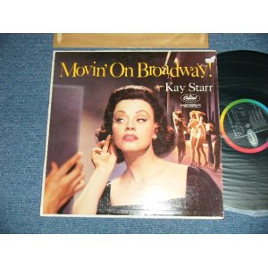 画像: KAY STARR - MOVIN' ON BROADWAY! (Ex/Ex++Tape Seam,TEAROFC)  / 1959 US AMERICA ORIGINAL "BLACK with RAINBOR Ring & CAPITOL Logo on LEFT SIDE" Label MONO  Used LP