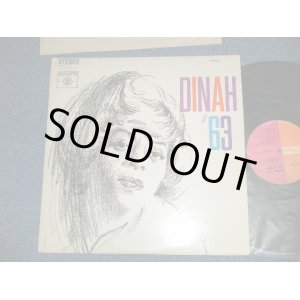 画像: DINAH WASHINGTON -  DINAH '63 ( Ex+/Ex+++ A-1:Ex ) / 1963  US AMERICA  ORIGINAL 1st Press  "ORANGE & PINK  Label"  STEREO Used LP