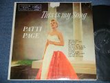 画像: PATTI PAGE -  THIS IS MY SONG  (VG, Ex++/Ex+  A-1:VG )  /1955 US AMERICA  ORIGINAL 1st Press "CUSTOM HIGH FIDELITT credit on Front Cover" "BLACK with SILVER Print Label"  MONO Used LP