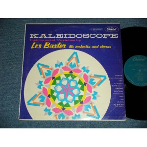 画像: LES BAXTER - KALEIDOSCOPE (Ex++/Ex+++)  / 1955 US AMERICA ORIGINAL 1st Press "TURQUOISE Label"   MONO Used LP  