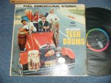 画像: LES BAXTER - TEEN DRUMS (VG+++/Ex- Looks:VG+++ EDSP)  / 1960 US AMERICA ORIGINAL 1st Press "BLACK with RAINBOW Logo on LEFT SIDE Label"   STEREO Used LP  