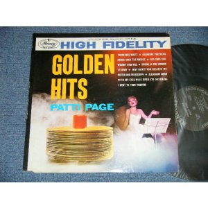 画像: PATTI  PAGE - GOLDEN HITS (Ex,VG+++/Ex++ Looks:Ex+ ) / 1960 US ORIGINAL 1st Press "BLACK with Silver Print Label"  MONO Used LP 