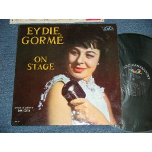 画像: EYDIE GORME - ON STAGE ( Ex+, VG++/MINT- EDSP ) / 1959 US AMERICA  ORIGINAL  MONO  LP