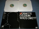 画像: ORNETTE COLEMAN -  WHO'S CRAZY (Ex+++/MINT-)  / 1982 UK ENGLAND  ORIGINAL Used 2-LP 