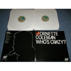 画像: ORNETTE COLEMAN -  WHO'S CRAZY (Ex+++/MINT-)  / 1982 UK ENGLAND  ORIGINAL Used 2-LP 