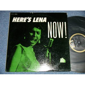 画像: LENA  HORNE -HERE'S LENA NOW! ( Ex+/Ex  EDSP, Scratches )    / 1964 US AMERICA ORIGINAL STEREO  Used LP 