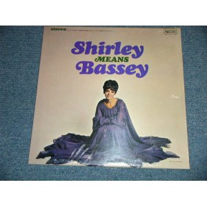 画像: SHIRLEY BASSEY -  SHIRLEY MEANS BASSEY  ( SEALED )  / 1966 US AMERICA ORIGINAL STEREO "BARND NEW SEALED"  LP 