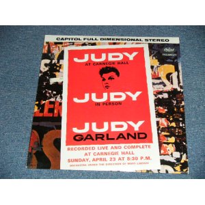 画像: JUDY GARLAND - JUDY AT CARNEGIE HALL  JUDY IN PERSON(SEALED) / 1961 US AMERICA ORIGINAL? STEREO  "BRAND NEW SEALED"  2-LP's 