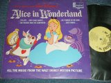 画像: WALT DISNEY Productions  - ALICE IN WONDERLAND (Ex+/Ex Looks:Ex-)  / 1963 US AMERICA ORIGINAL Used LP 