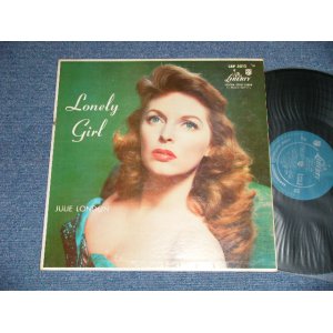 画像: JULIE LONDON - LONELY GIRL (Ex/VG++ TapeSeam) / 1956 US AMERICA ORIGINAL "TURQUOISE GREEN Label" MONO Used  LP 