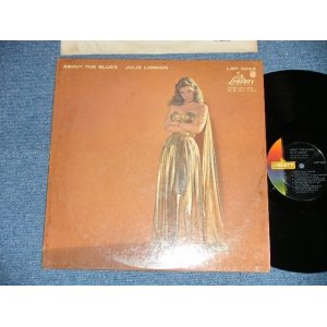 画像: JULIE LONDON -  ABOUT THE BLUES ( Ex+, Ex-/Ex+++ ) / 1960 Version  US AMERICA  2nd Press "COLOR LIBERTY Label"  MONO LP 