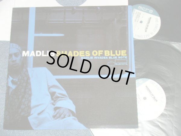 画像1: V.A. MADLIB - SHADES OF BLUE : MADLIB INVADES BLUE NOTE (Ex+++/MINT)  / 2012 US AMERICA ORIGINAL Used 2-LP's 