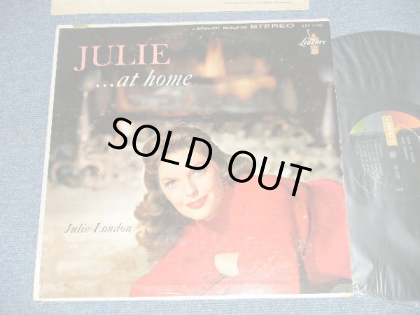 画像1: JULIE LONDON - JULIE ... AT HOME  ( Ex/MINT-  EDSP) / 1960 US AMERICA ORIGINAL "MULTI COLOR Label" STEREO Used  LP 