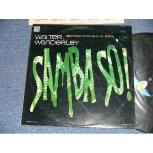 画像: WALTER WANDERLEY - SAMBA SO!  ( Ex-/Ex+++ WTRDMG, STOFC, TEAROFC,TEAROBC)  / 1967 US AMERICA ORIGINAL  STEREO Used LP