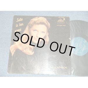 画像: JULIE LONDON - JULIE IS HER NAME VOL.2  (  Ex+/Ex  Looks:VG+++) / 1958 MONO 1st PRESS Turquoise Color LABEL LP Glossy Jcaket 