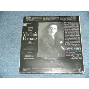 画像: VLADIMIR HOROWITZ -  CHOPIN,SCHUMANN,LISZT,RAGHMANINOFF( SEALED ) /  US AMERICA  "BRAND NEW SEALED"  LP 