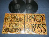 画像: ELLA FITZGERALD & LOUIS ARMSTRONG  - PORGY & BESS (VG+/Ex++ WTRDMG, EDSPD)  / 1961 Version US AMERICA MONO Used 2-LP's 