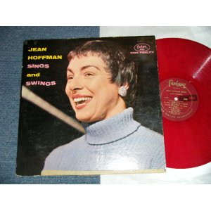 画像: JEAN HOFFMAN - SINGS and SWINGS  (Ex/Ex+ B-6:VG++ TAPE SEAM)   / 1958 AMERICA ORIGINAL "RED WAX Vinyl" MONO Used LP 、をＢＣ