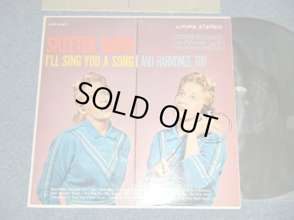 画像1: SKEETER DAVIS -  I SING YOU A SONG AND HARMONIZE TOO  ( Ex+++/MINT-)  / 1960 US AMERICA   ORIGINAL STEREO  Used LP