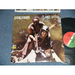 画像: EDDIE HARRIS - FREE SPEECH (Ex++/Ex+++  EDSP) / 1970  US AMERICA ORIGINAL 1st Press "GREEN & RED Label" "1841 BROADWAY Label"  Used LP 