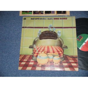 画像: EDDIE HARRIS - BAD LUCK IS ALL I HAVE  (Ex+/Ex++, Ex  EDSP) / 1975  US AMERICA ORIGINAL 1st Press "GREEN & RED Label" "Small 75 ROCKFELLER  Label"  Used LP 
