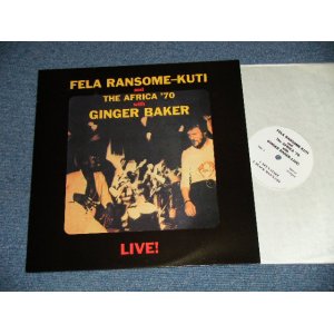 画像: FELA ANIKULAPO KUTI & AFRICA 70 with GINGER BAKER of Cream - LIVE!  (NEW) /   EUROPE REISSUE "BRAND NEW"  LP 