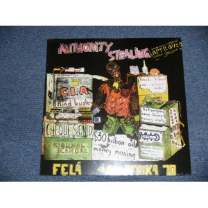 画像: FELA ANIKULAPO KUTI & AFRICA 70   - AUTHORITY STEALING (SEALED) /  FRANCE FRENCH   REISSUE "BRAND NEW SEALED"  LP 
