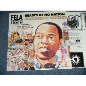 画像: FELA ANIKULAPO KUTI & EGYPT 80 - BEAST OF NO NATION (NEW) /  1989 EUROPE REISSUE "BRAND NEW"  12"