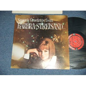 画像: BARBRA STREISAND with JIM NABORS, DORIS DAY, ANDRE KOSTELANETZ)  -  SEASONS GREETINGS FROM BARBRA STREISAND  ...AND FRIENDS( Ex++/Ex+++, Ex++ B-2:Press Miss, EDSP)   /  US AMERICA ORIGINAL REISSU Used LP